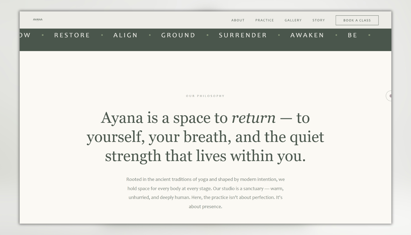 Ayana Yoga Studio